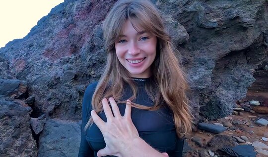 Для красивой Анечки секс на камнях не такая уж и сложная процедура... Для красивой Анечки секс на камнях не такая уж и сложная процедура...